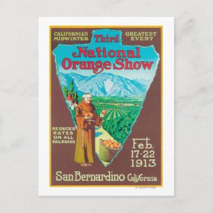Carte Postale Poster National Orange Show #1