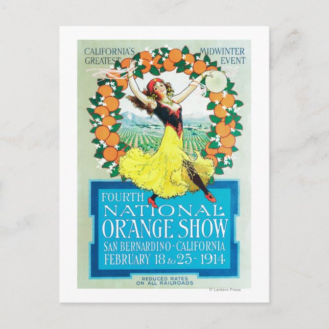 Carte Postale Poster National Orange Show #2 (Devant)