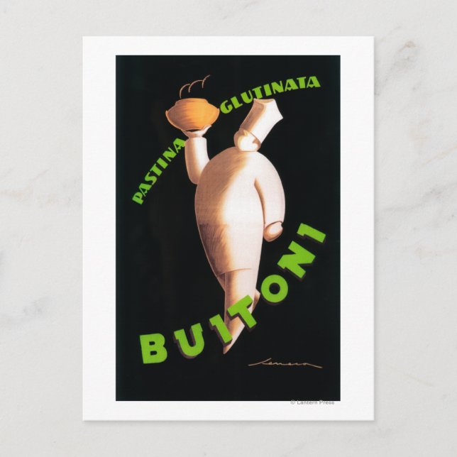 Carte Postale Poster promotionnel Buitoni Pasta (Devant)