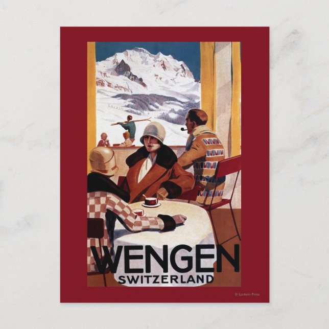 Carte Postale Poster promotionnel du Downhill Club (Devant)
