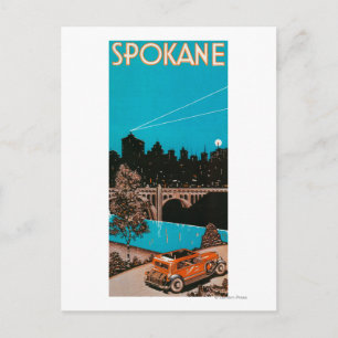 Carte Postale Poster publicitaire Spokane #1Spokane, WA