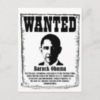 Poster Recherché de Barack Obama