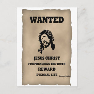 Carte Postale Poster Recherché de Jésus