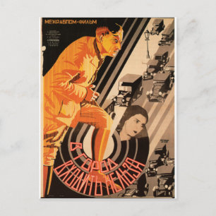 Carte Postale Poster russe de cinéma Avant-garde russe Imprimer