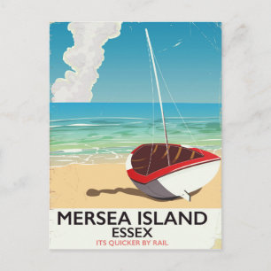 Carte Postale Poster vintage Essex de Mersea Island
