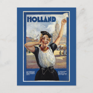 Carte Postale Poster vintage néerlandais