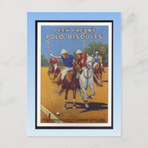 Carte Postale Poster vintage, Peak Freans Polo Biscuits