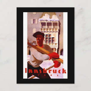 Carte Postale Poster Vintage voyage "Innsbruck"