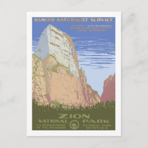 Carte Postale Poster Vintage voyage, Sion
