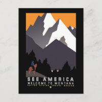 "Poster Vintage WPA Montana"