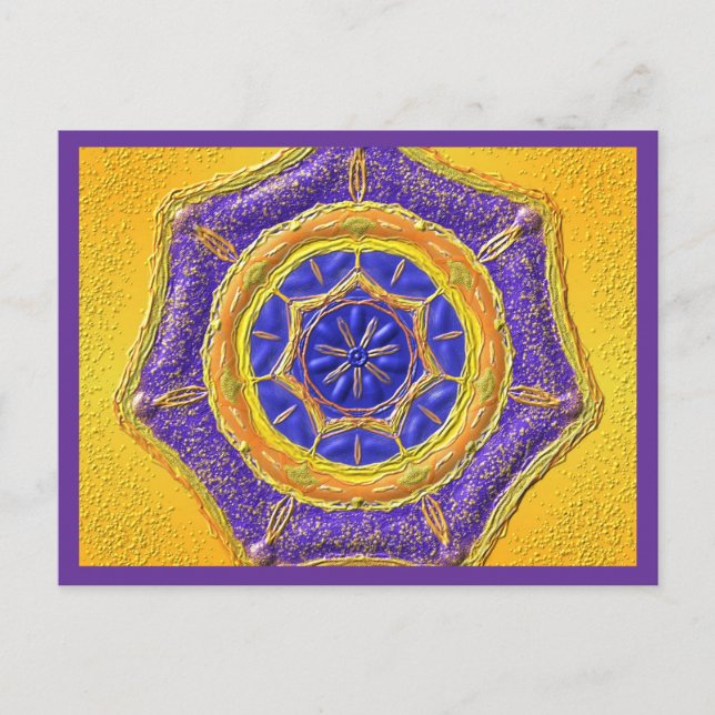 Carte Postale Postkarte 18 "Étoile de Bethléem" (Devant)