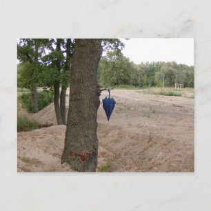 Carte Postale Postkarte - "abhängen"