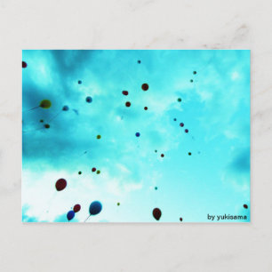 Carte Postale Postkarte - Ballons