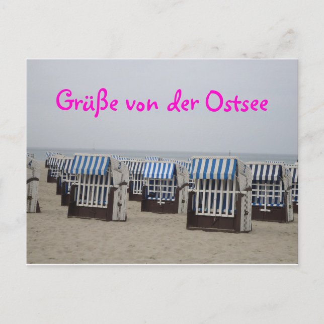 Carte Postale Postkarte Ostsee (Devant)