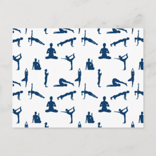 Carte Postale Postures de Yoga