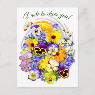 Carte postale Posy Floral