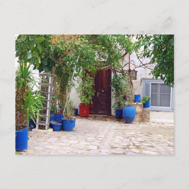 Carte postale Poterie bleue (Devant)