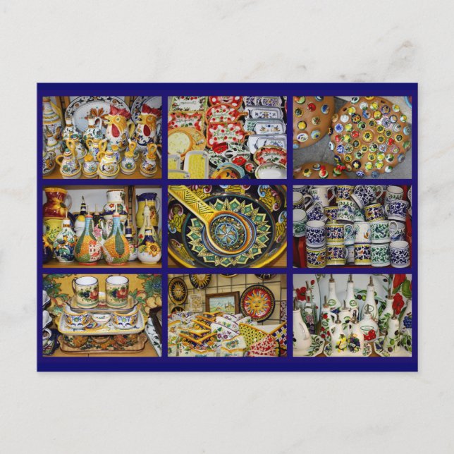 Carte postale Poterie italienne (Devant)