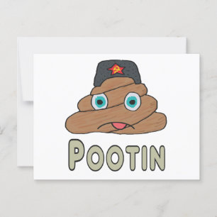 Carte Postale Potin - Anti Poutine