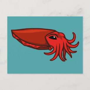 Carte Postale Potonnette rouge