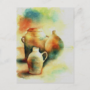 Carte Postale Pots