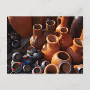 Carte Postale Pots en argile, Hazyview, Mpumalanga, Afrique du S