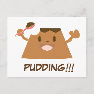 Carte Postale Pouding au CHOCOLAT!!!!
