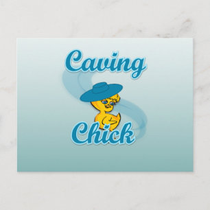 Carte Postale Poule de spéléo #3
