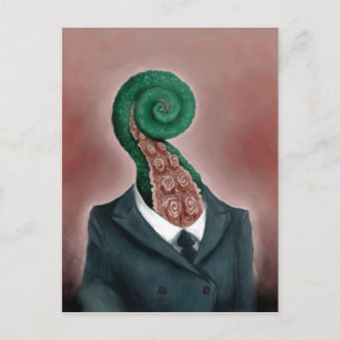 Carte Postale poulpe