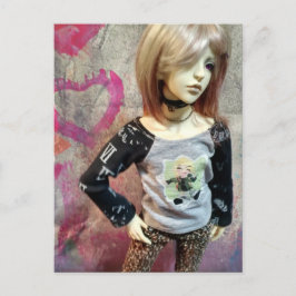 Carte Postale Poupée asiatique, Floy Dollzone