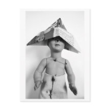 Poupée avec chapeau en papier - Jack