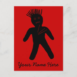 Carte Postale Poupée vaudou