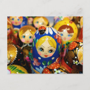 Carte Postale Poupées de nidification russes