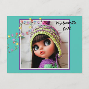 Carte Postale Poupées préférées, poupée Blythe doll