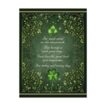 Pour chaque pétale sur le Shamrock - Irlandais Dir