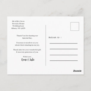 carte postale pour famille et amis