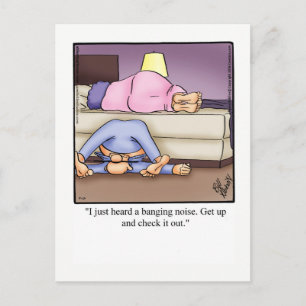 Carte postale pour Humour amusant