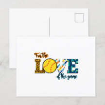 Pour L'Amour Du Jeu Softball Maman Leopard