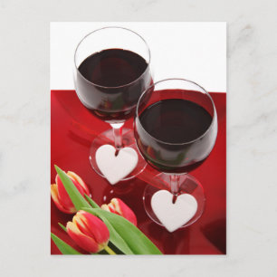 Carte postale pour les amateurs de vin