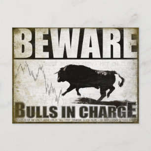 Carte postale pour les investisseurs Bull Market