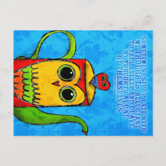 Carte Postale Pour les noctambules