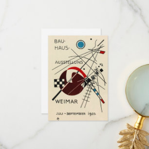 Carte postale pour l'exposition Bauhaus de Kandins