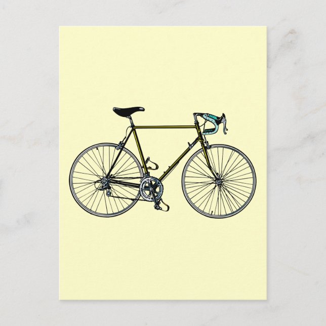 Carte postale pour vélos (Devant)