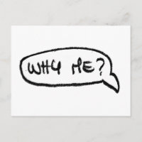 Pourquoi Moi ? Graphiques manuscrits amusants