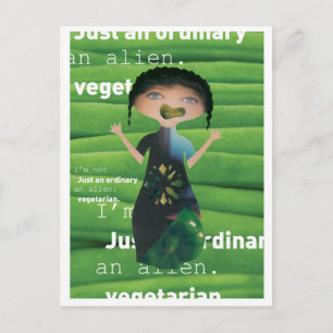 Carte Postale Pourquoi pas végétarien