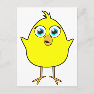 Carte Postale Poussette jaune