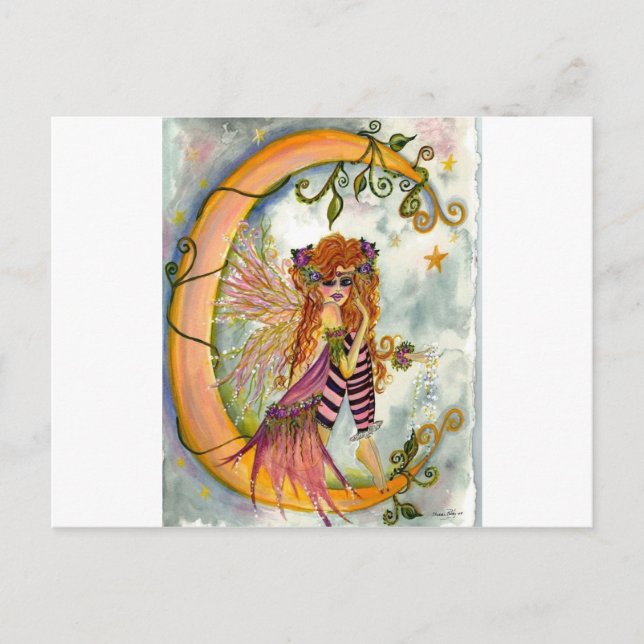 Carte Postale Poussière de lune de fée (Devant)