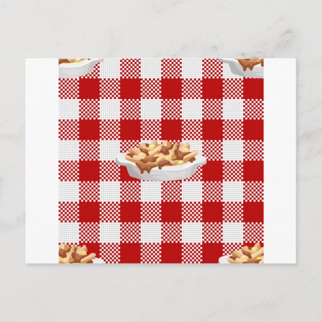 Carte Postale poutine (Devant)