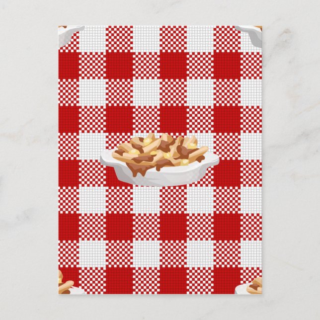 Carte Postale poutine (Devant)