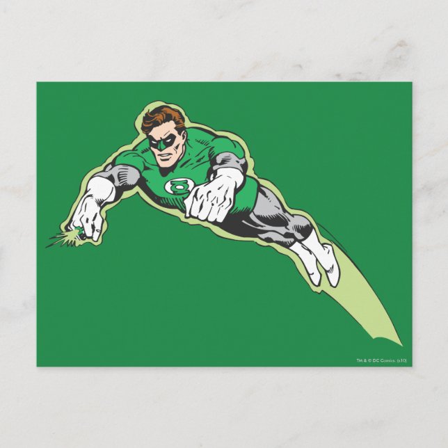 Carte Postale Poutre à énergie verte (Devant)